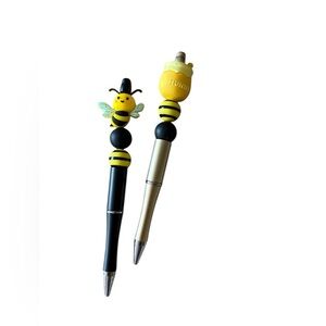Handmade Hunny Bunch Silicone Bead Pen